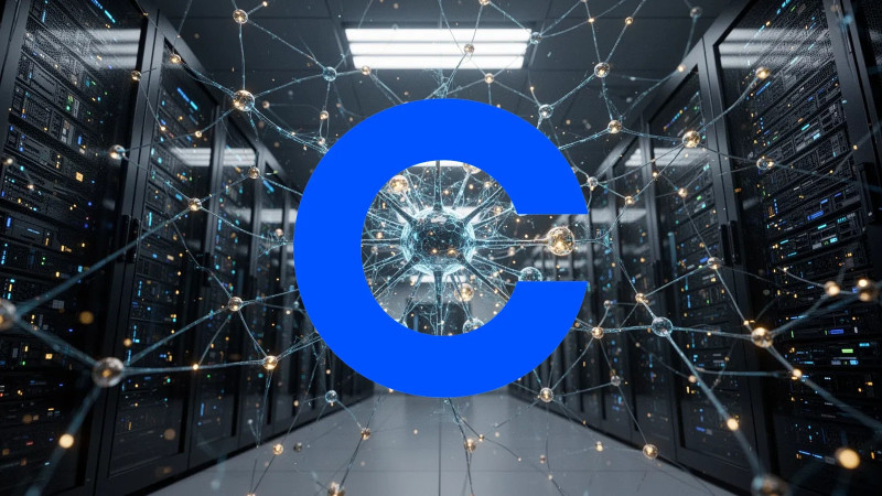 Beitragsbild zu Coinbase Aktie: Neues KI-Zahlungsnetzwerk
