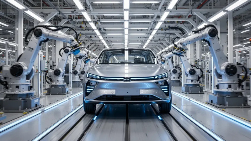 Beitragsbild zu BYD Aktie: Expansion forciert