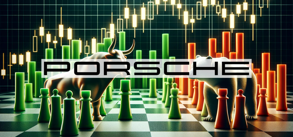 Beitragsbild zu Porsche Aktie: Doppelschlag trifft Sportwagenbauer