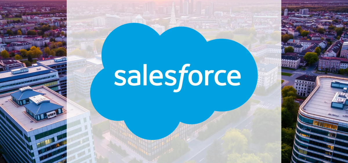 Beitragsbild zu Salesforce Aktie: KI-Effizienz trifft auf Wachstumssorgen