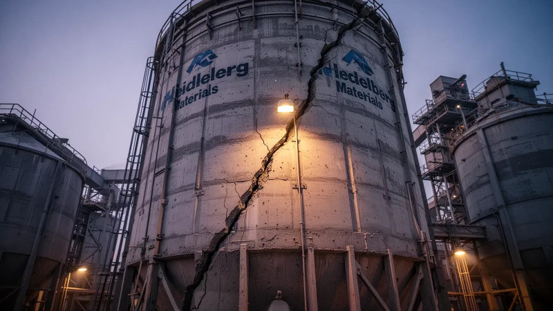 Beitragsbild zu Heidelberg Materials Aktie: Harter Einschnitt