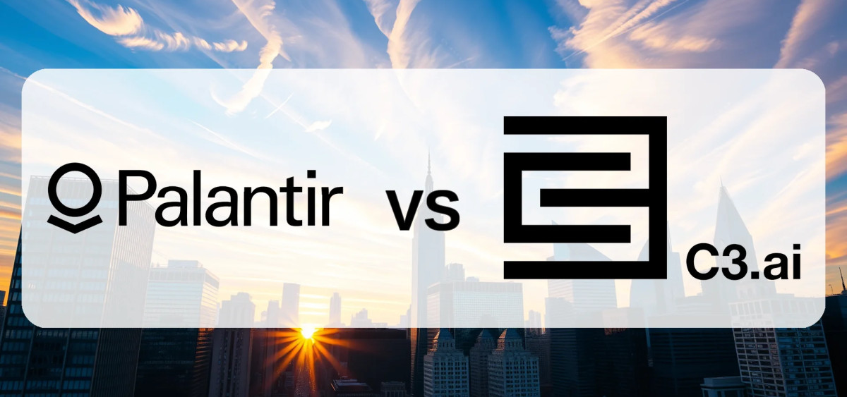 Beitragsbild zu Palantir- vs. C3.ai-Aktie: Triumph trifft Übernahmespekulation