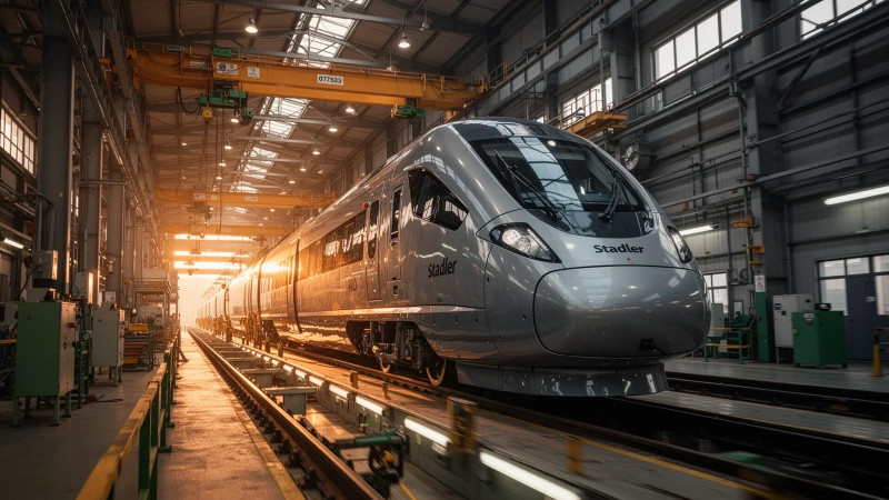 Beitragsbild zu Stadler Rail Aktie: Rekordaufträge vs. Shortseller