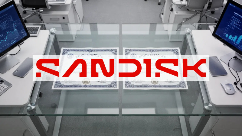 Beitragsbild zu SanDisk Aktie: Aktien-Split rückt näher