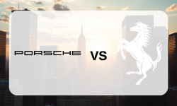 Beitragsbild zu Porsche- vs. Ferrari-Aktie: Strategie-Bremse gegen Luxus-Turbo