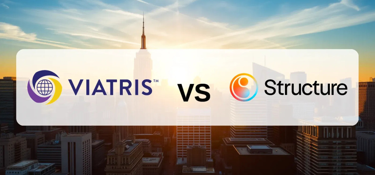 Beitragsbild zu Viatris- vs. Structure-Therapeutics-Aktie: Value-Tanker gegen Biotech-Schnellboot