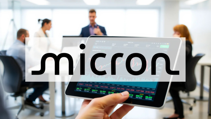 Beitragsbild zu Micron Aktie: Abwärtsfahrt befürchtet
