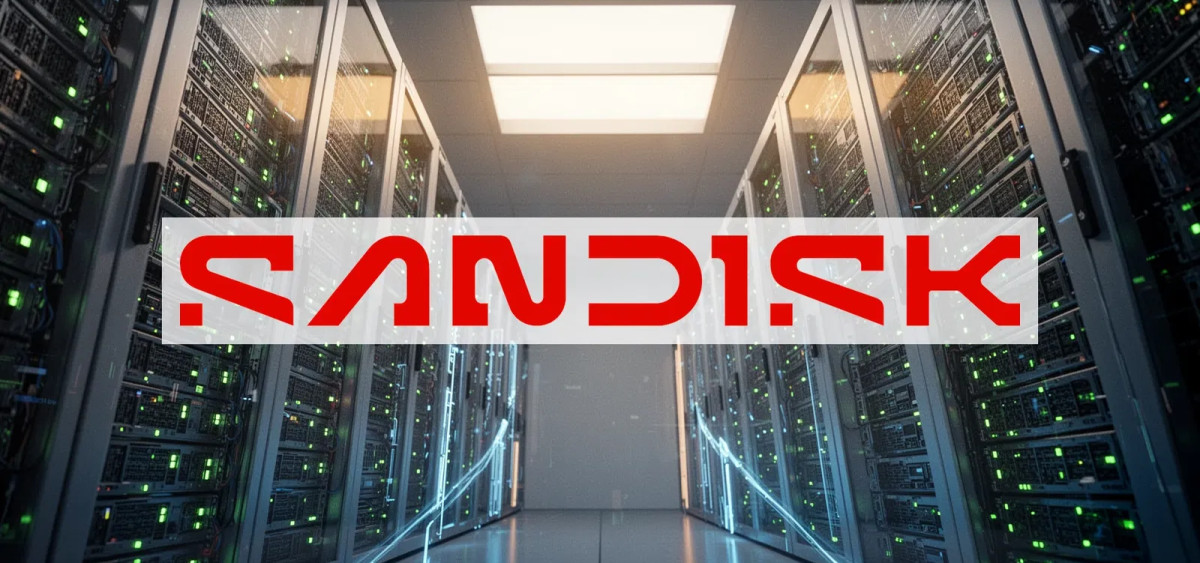 Beitragsbild zu SanDisk Aktie: Starker Lauf