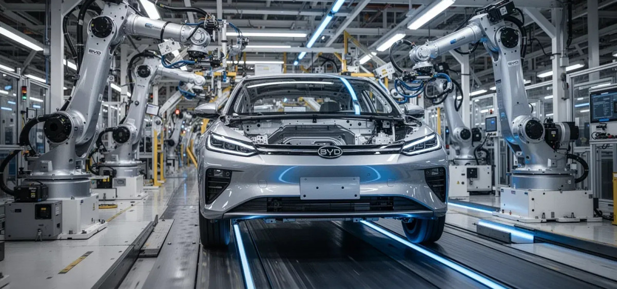 Beitragsbild zu BYD Aktie: Tech-Offensive gegen Absatzkrise