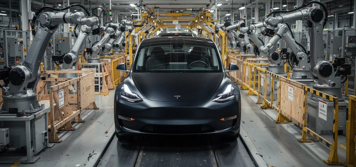 Beitragsbild zu Tesla Aktie: Umbau auf allen Fronten