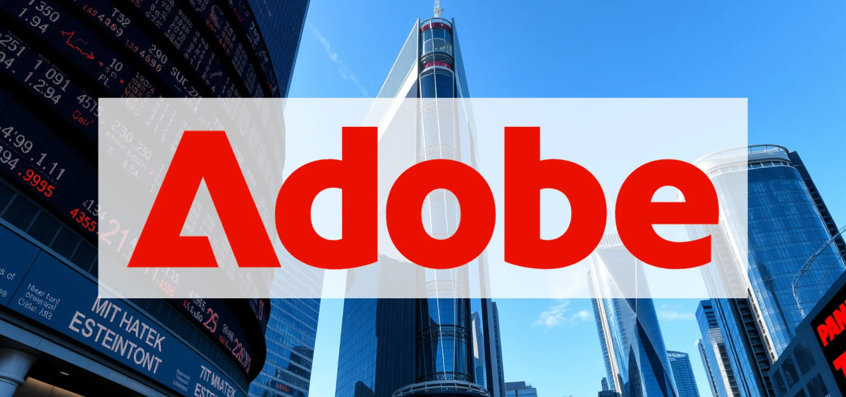 Beitragsbild zu Adobe Aktie: Schwache Frequenz!