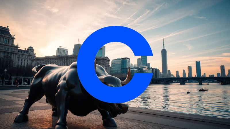 Beitragsbild zu Coinbase Aktie: Extreme Anspannung