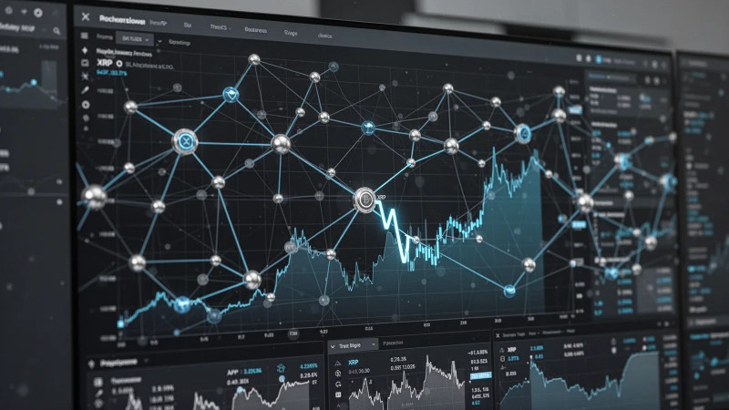 Beitragsbild zu XRP: Rekord-Ripple, fallender Token