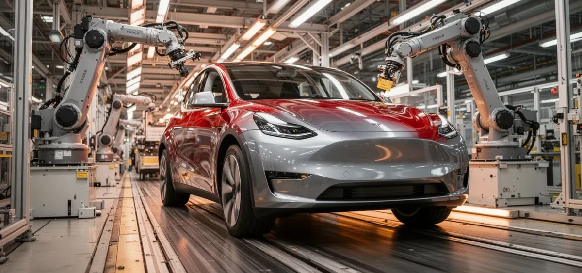 Beitragsbild zu Tesla Aktie: Bank of America sieht Spitzenposition