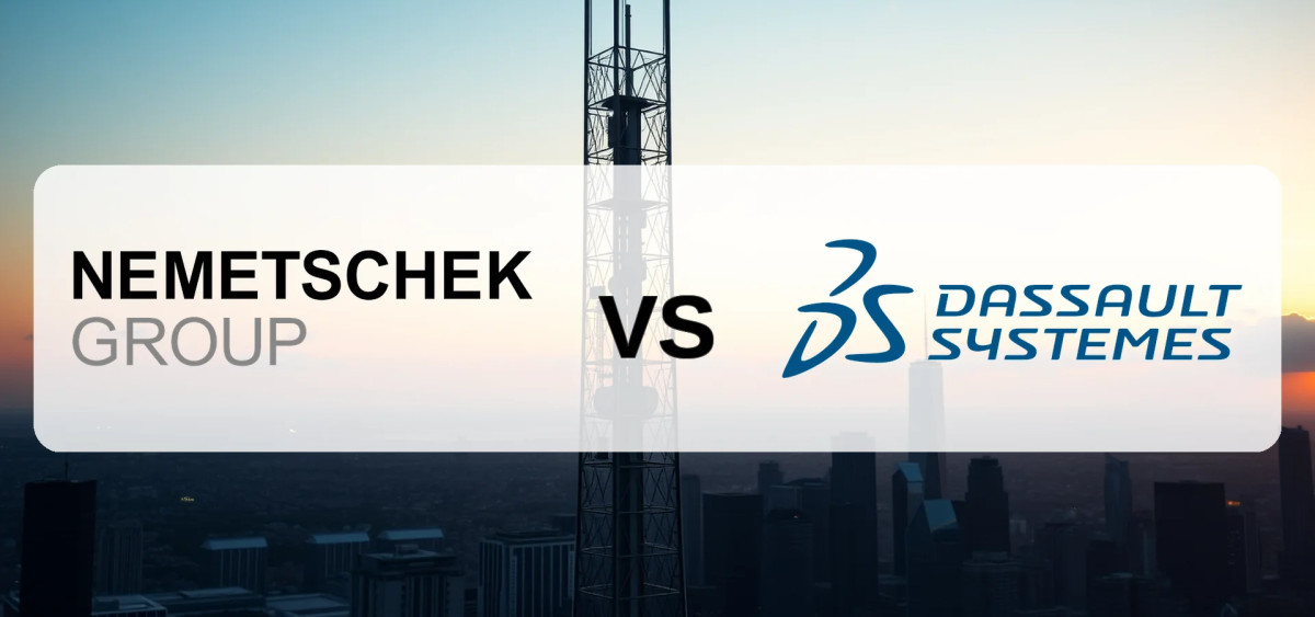 Beitragsbild zu Nemetschek- vs. Dassault-Systèmes-Aktie: CAD-Giganten im Wachstums-Check