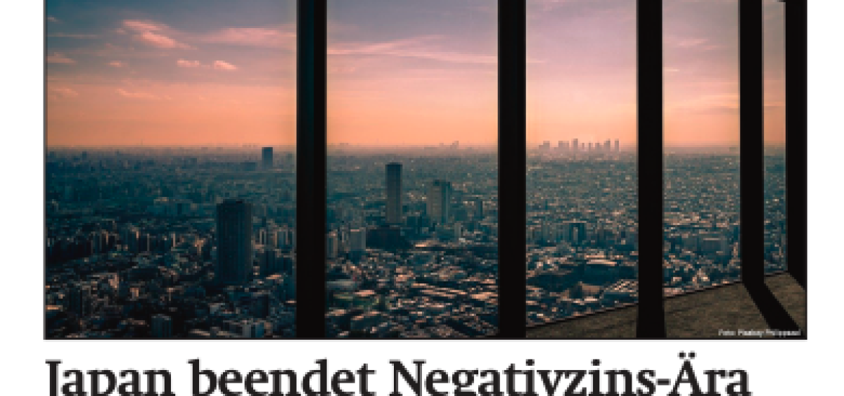 Beitragsbild zu News aus dem Börse Express PDF vom 19.03.2024: Japan hebt die Zinsen an - Semperit im Soll und Ist - News von Andritz, EVN, Frequentis, Kapsch TrafficCom, s Immo, Verbund - Warum Gesundheitsaktien immun gegen das US-Wahl-Fieber sind...