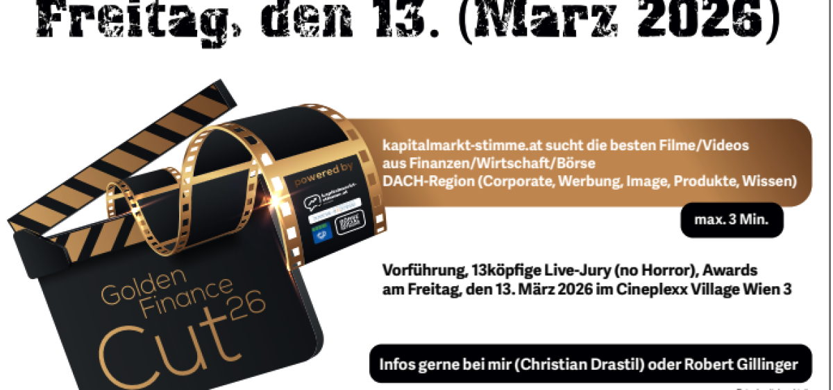 Beitragsbild zu Bringt Euer Unternehmen per Golden Finance Cut 2025 ins Kino