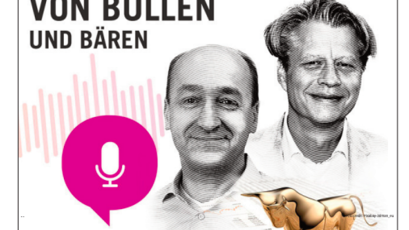 Beitragsbild zu "Von Bullen und Bären" - der Podcast des Börse Express rund ums Thema Geldanlage