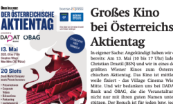 Beitragsbild zu News aus dem Börse Express PDF vom 12.03.2025 - Großes Kino bei Österreichs Aktientag