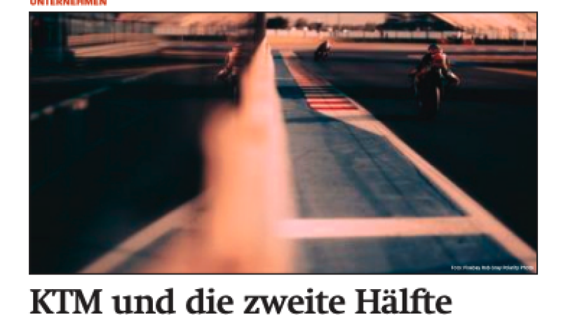 Beitragsbild zu News aus dem Börse Express PDF vom 01.04.2025: KTM und die zweite Hälfte