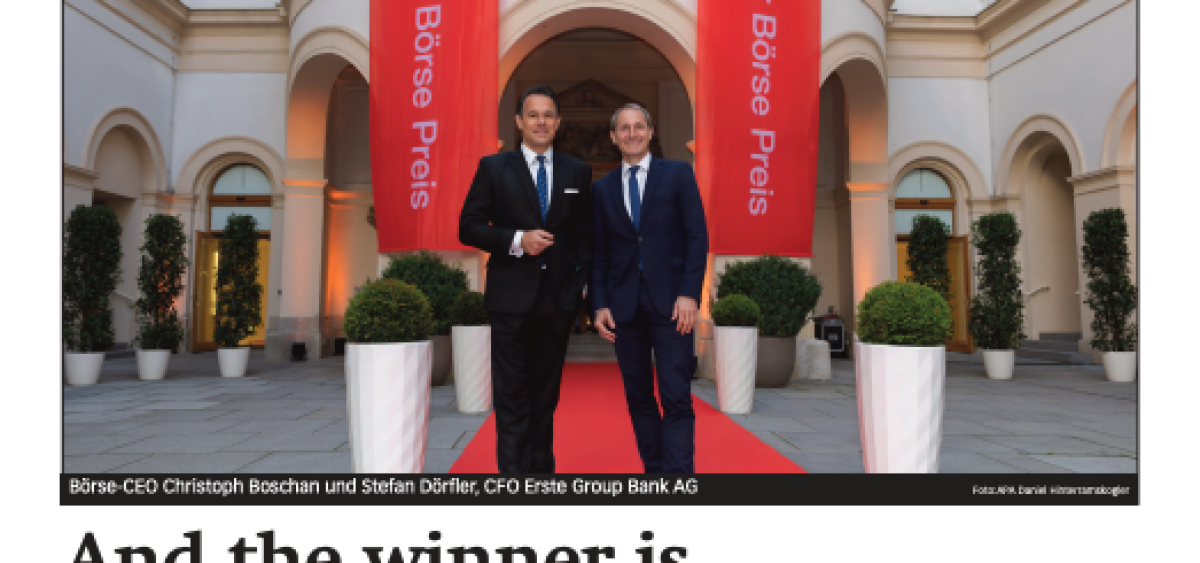 Beitragsbild zu News aus dem Börse Express PDF vom 14.05.2025: And the winner is... 