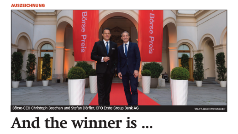 Beitragsbild zu News aus dem Börse Express PDF vom 14.05.2025: And the winner is...