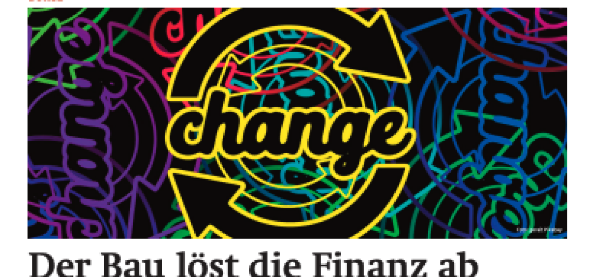 Beitragsbild zu News aus dem Börse Express PDF vom 17.02.2025 - Der Bau löst die Finanz ab