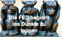Beitragsbild zu Die FED beginnt ins Dunkle zu tappen