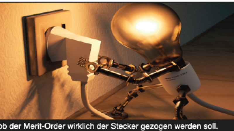 Beitragsbild zu Lang lebe die Merit-Order