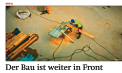Beitragsbild zu News aus dem Börse Express PDF vom 26.03.2025 - Der Bau ist weiter in Front 