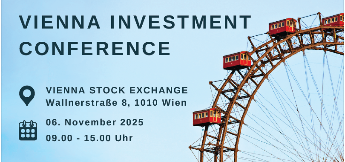 Beitragsbild zu Vienna Investment Conference mit internationaler Besetzung