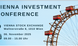Beitragsbild zu Vienna Investment Conference mit internationaler Besetzung