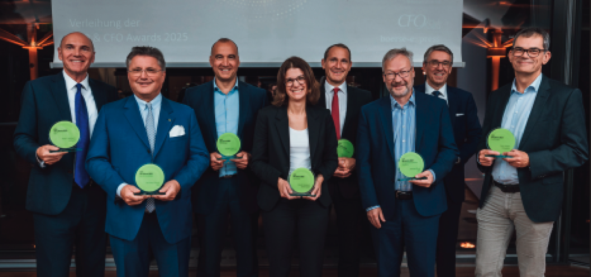 Beitragsbild zu Leistung vor den Vorhang geholt - die Preisträger der CEO & CFO Awards 2025