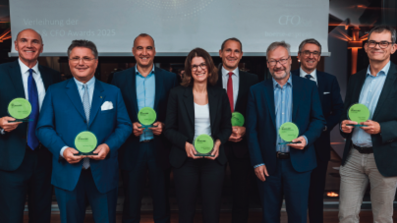 Beitragsbild zu Leistung vor den Vorhang geholt - die Preisträger der CEO & CFO Awards 2025