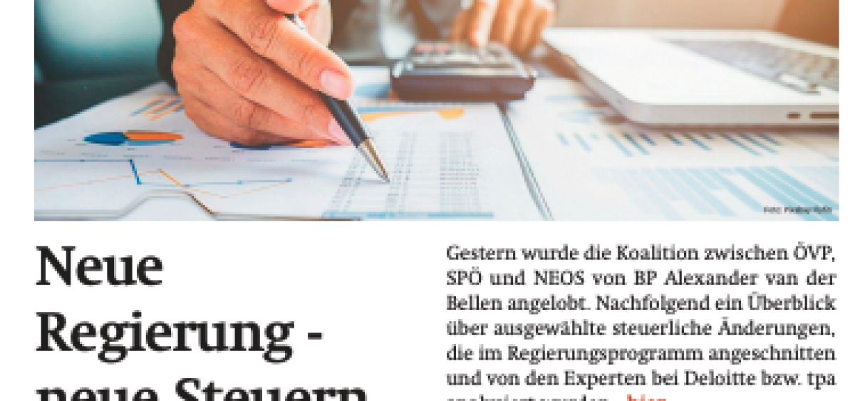 Beitragsbild zu News aus dem Börse Express PDF vom 04.03.2025 - Das bedeutet das Regierungsprogramm für Ihre Steuer