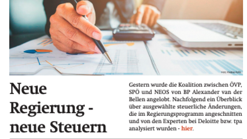 Beitragsbild zu News aus dem Börse Express PDF vom 04.03.2025 - Das bedeutet das Regierungsprogramm für Ihre Steuer
