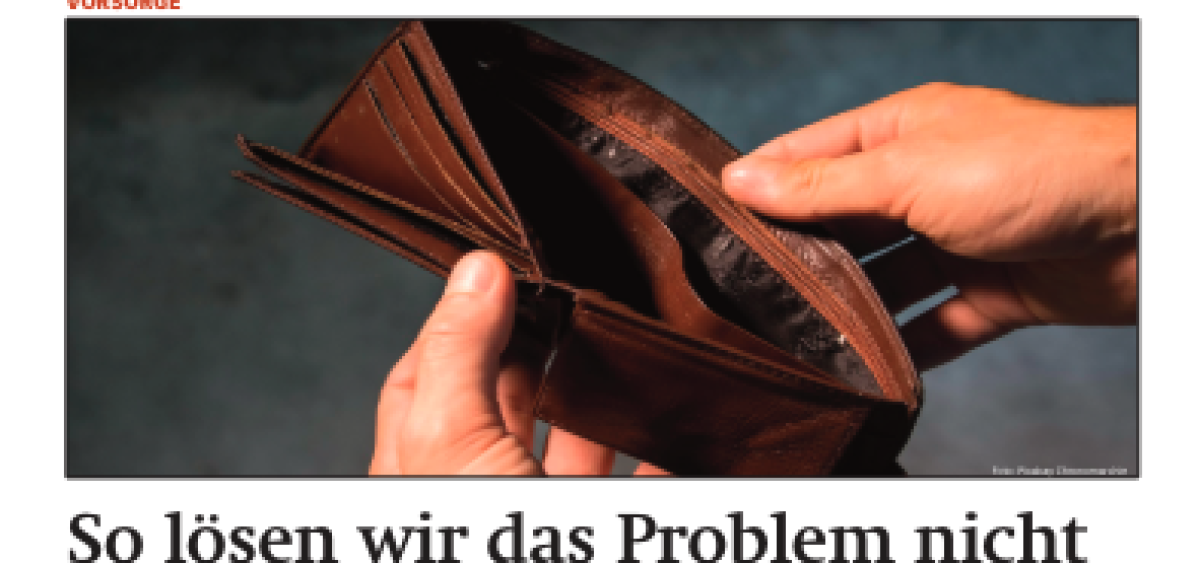 Beitragsbild zu News aus dem Börse Express PDF vom 24.06.2024: So lösen wir das Problem nicht