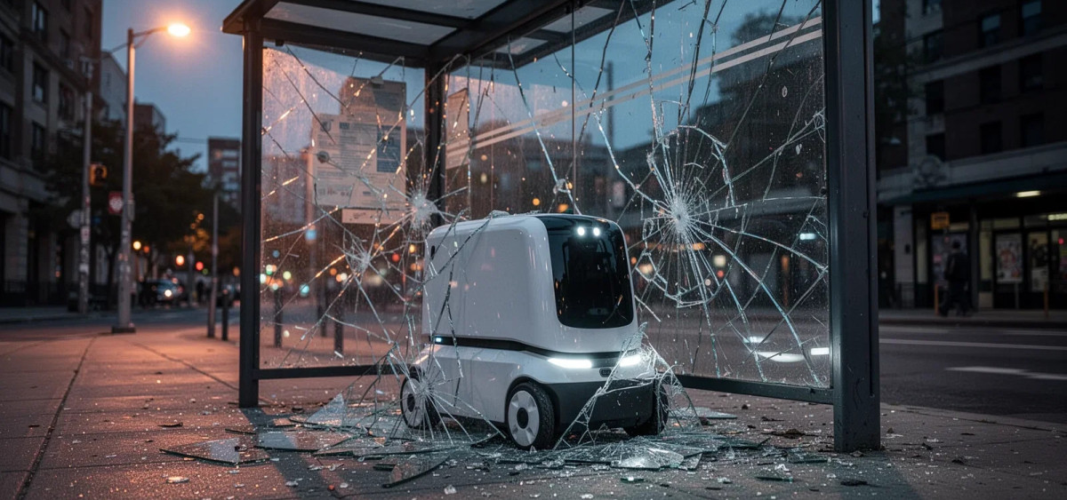 Beitragsbild zu Lieferroboter in der Krise: Unfall in Chicago entfacht Debatte