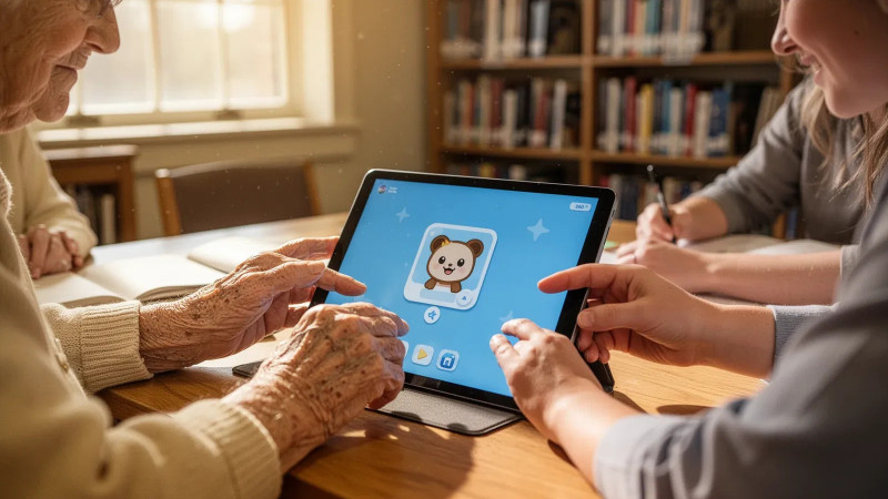 Beitragsbild zu Digitale Teilhabe: Neue Initiativen schulen Senioren im Umgang mit KI und Apps