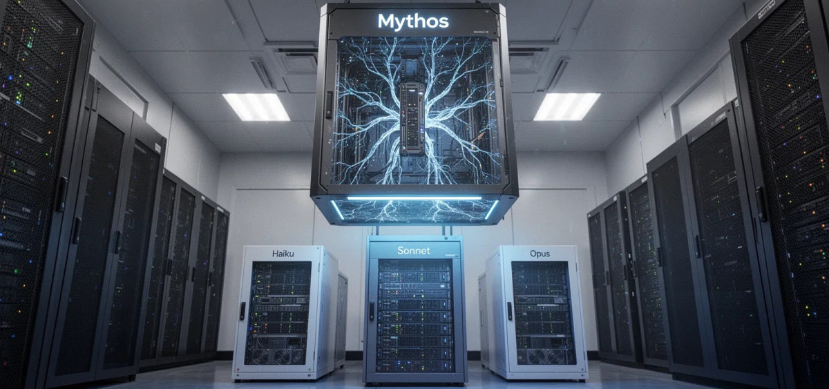 Beitragsbild zu Anthropics Claude Mythos: KI-Riese enthüllt neue Super-KI und autonome Entwickler-Agenten