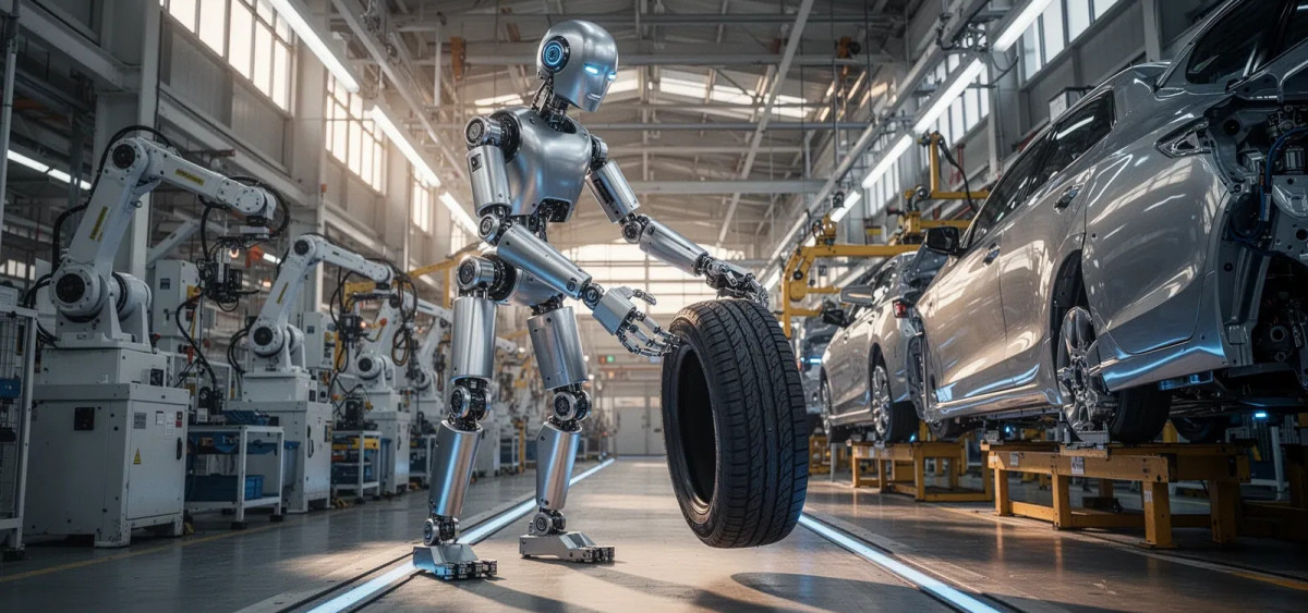 Beitragsbild zu Humanoid-Roboter erobern die Fabrikhallen