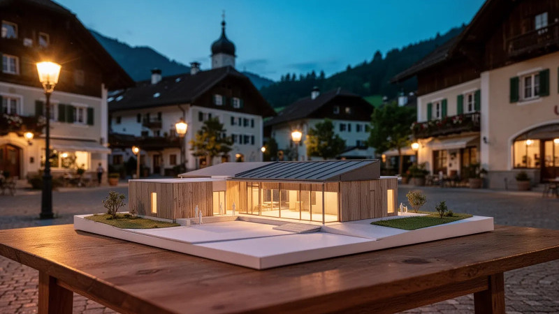 Beitragsbild zu Sigmundsherberg sagt Ja zum 7,1-Millionen-Euro-Gemeindezentrum