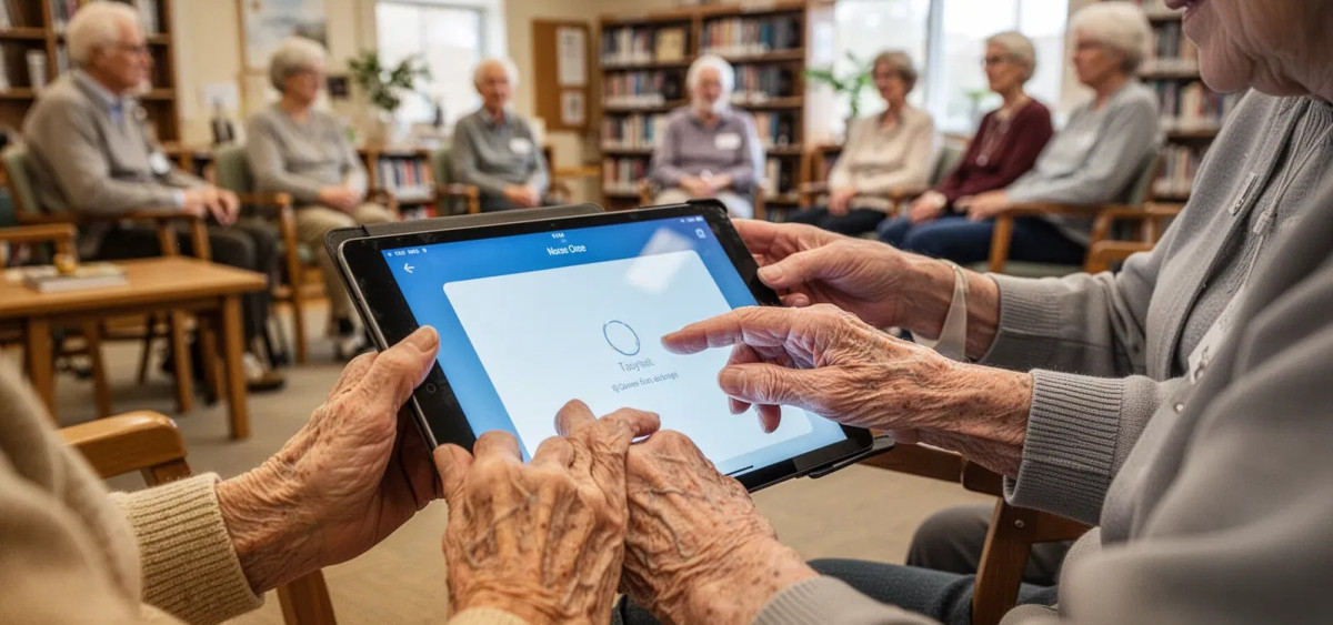 Beitragsbild zu Leominster Library: Digitale Hilfe für Senioren gegen Vereinsamung