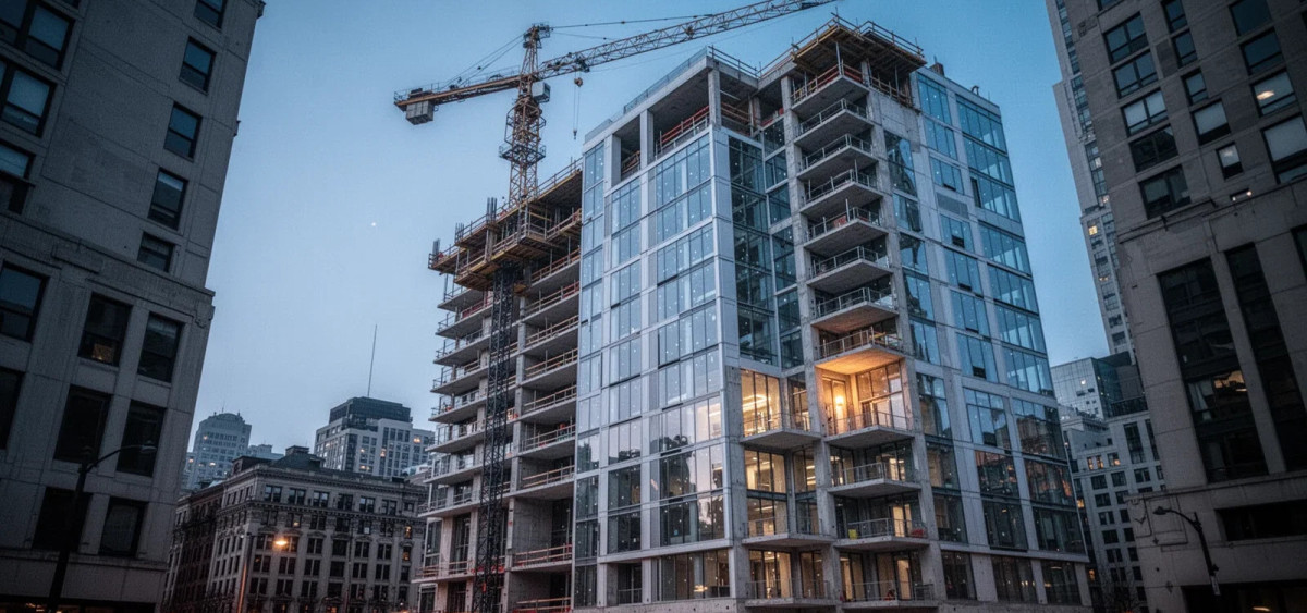 Beitragsbild zu Immobilienmarkt: Neubau bricht ein, Preise steigen