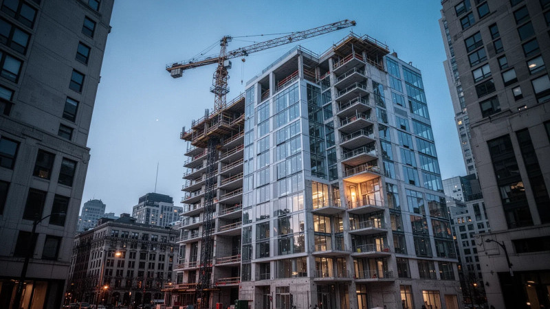 Beitragsbild zu Immobilienmarkt: Neubau bricht ein, Preise steigen