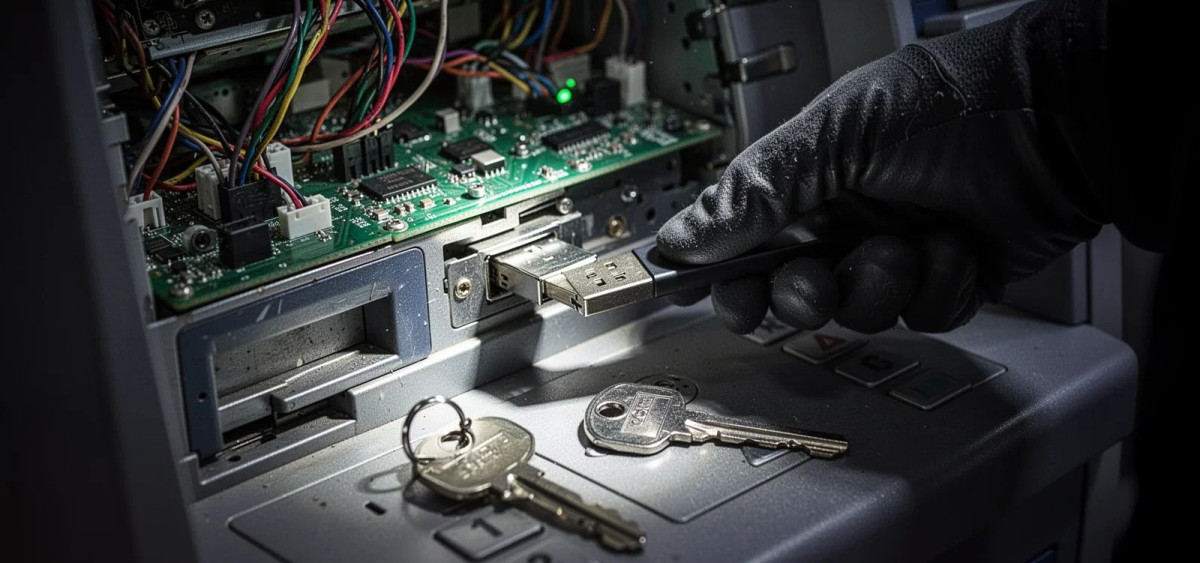 Beitragsbild zu ATM-Jackpotting: US-Banken verlieren Millionen durch Hacker-Angriffe