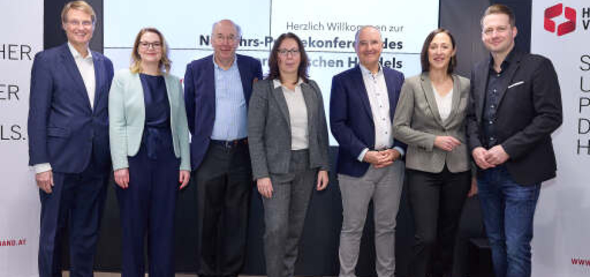 Beitragsbild zu HV-Neujahrs-PK: Österreichischer Handel am Scheideweg. 5 Forderungen nach 5 Krisenjahren.