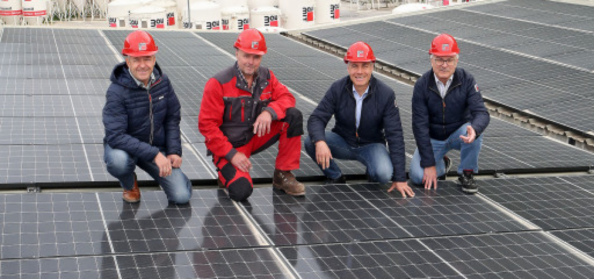 Beitragsbild zu Baumit setzt auch in Peggau auf Grünstrom