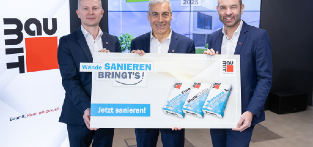 Beitragsbild zu Baumit startet in die Bausaison 2025