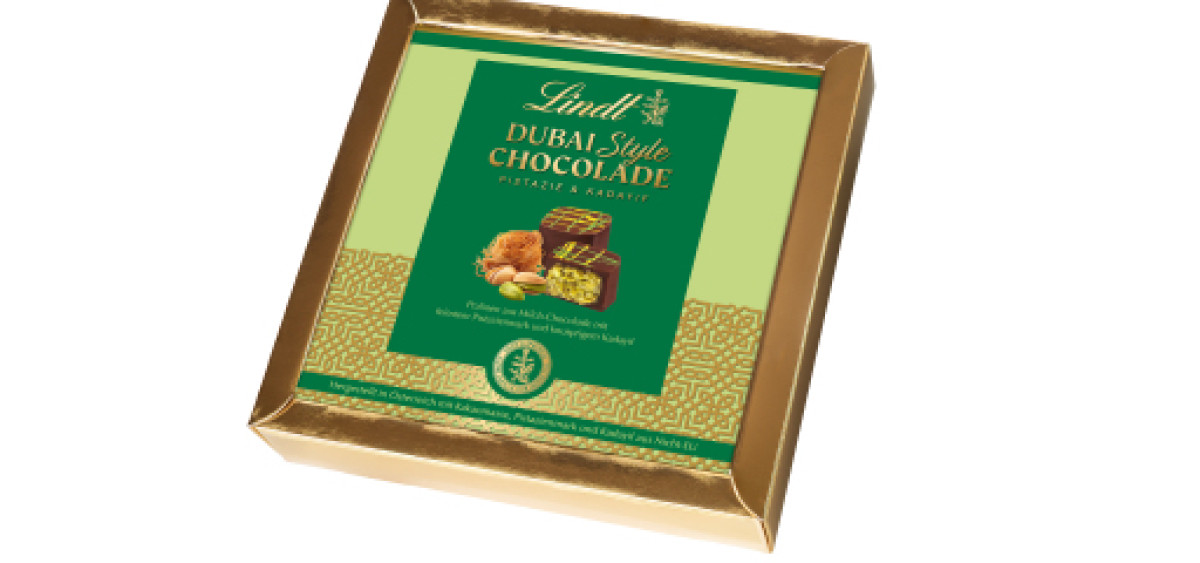Beitragsbild zu Lindt & Sprüngli lanciert neue Lindt Dubai Style Chocolade